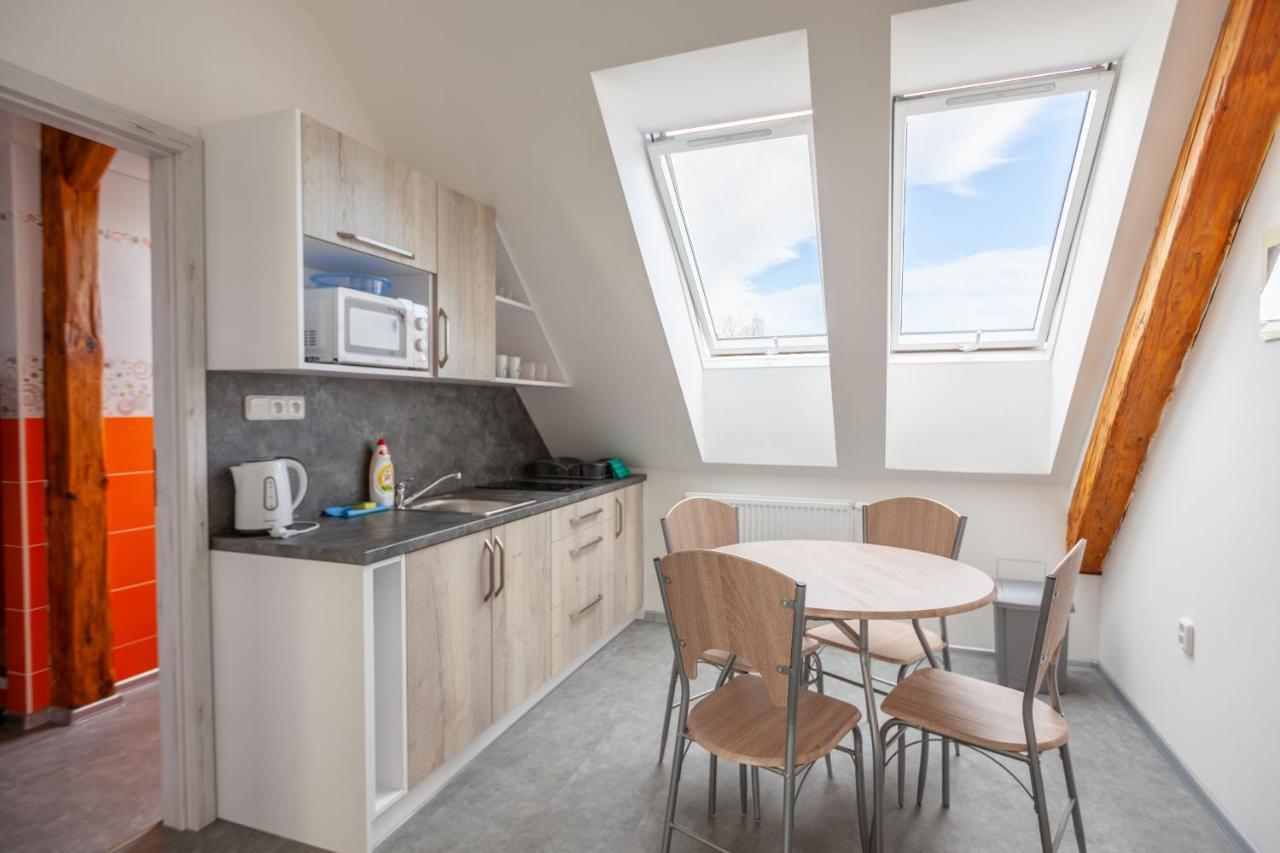 Apartmány Domek u lesa Bítov Esterno foto